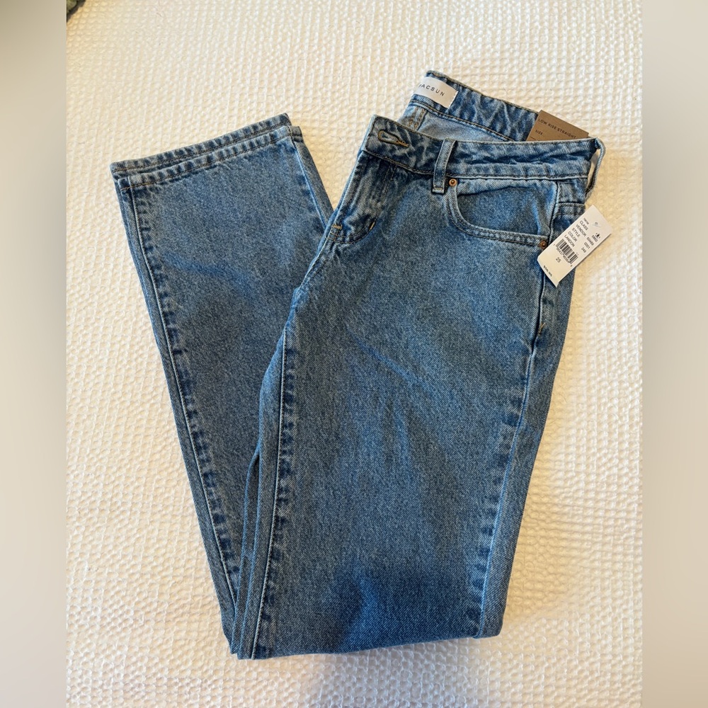 NWT Pacsun Lowrise Straight Jeans